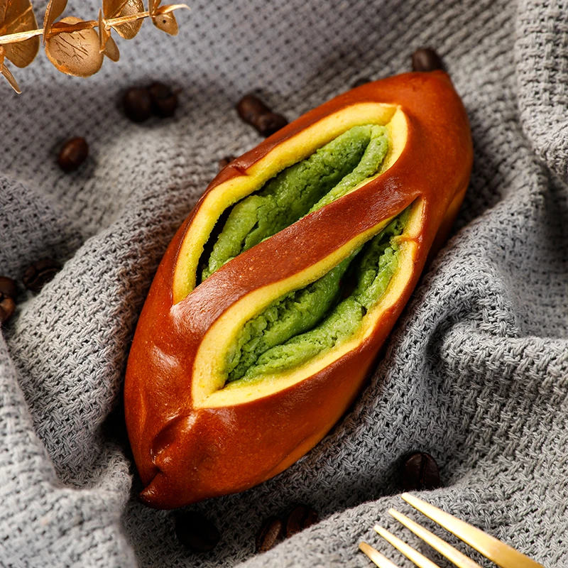 炉火坊 开心果碱水面包手作低油糖乳酪欧包代餐点心健康零食糕点