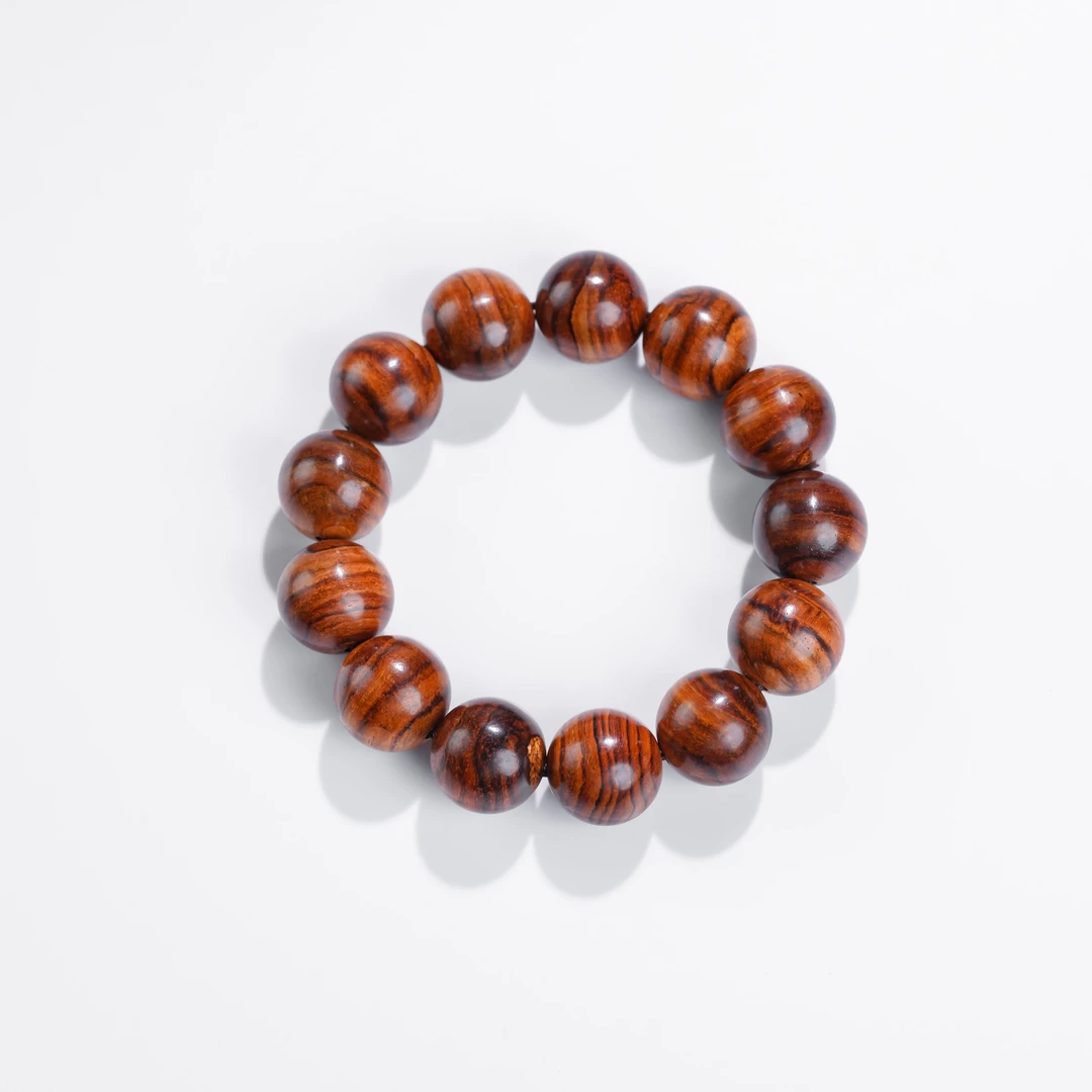 【中国工艺】海南黄花梨 老料油梨满1.8手串