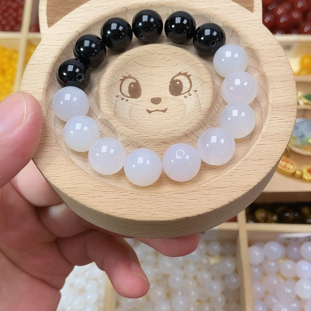 玛瑙/玉髓合金珠宝半成品