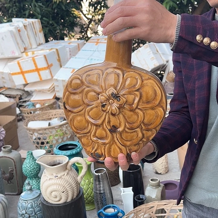 瓶高度29厘米口径4厘米微瑕捡漏