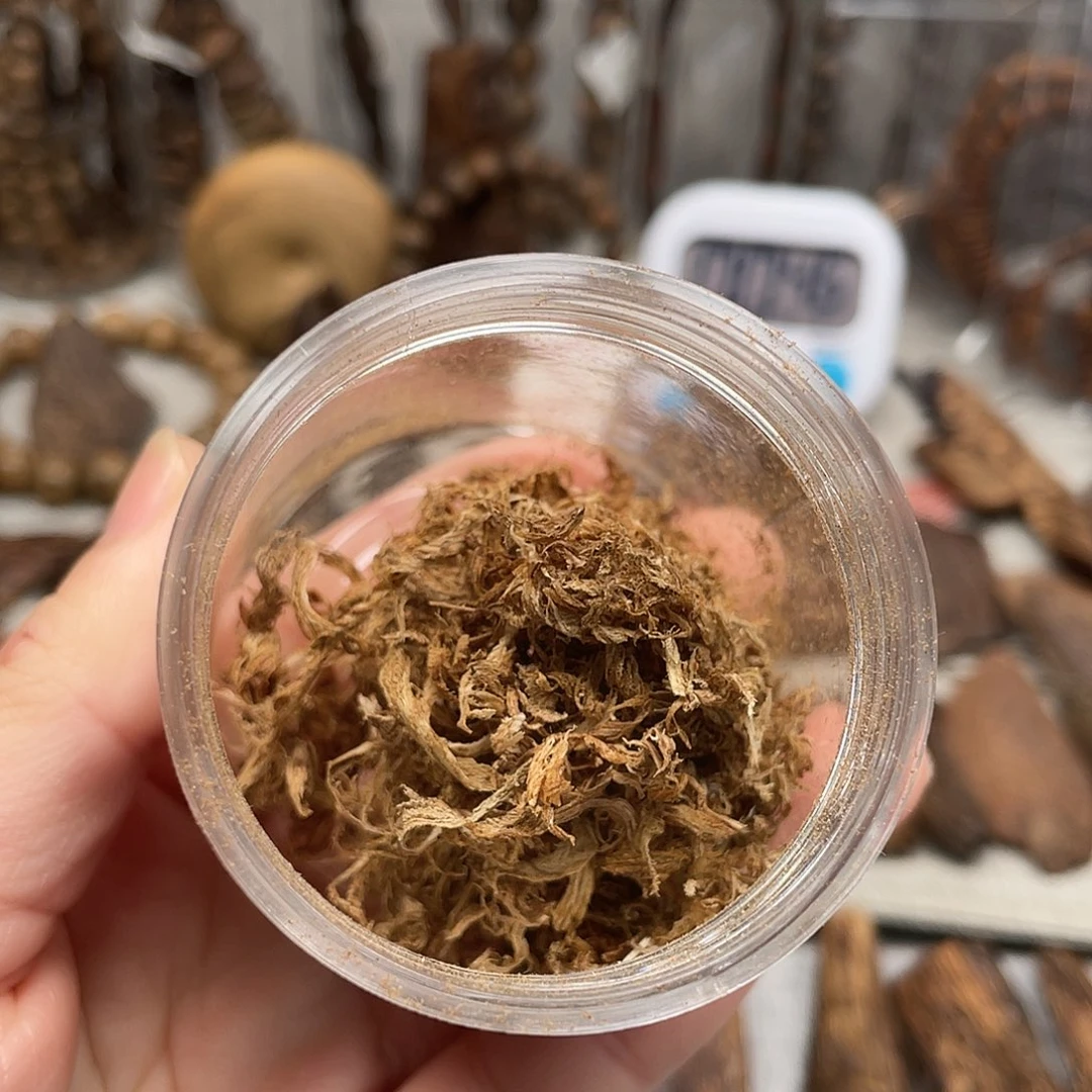 沉香碎屑沉香芽庄勾丝2克