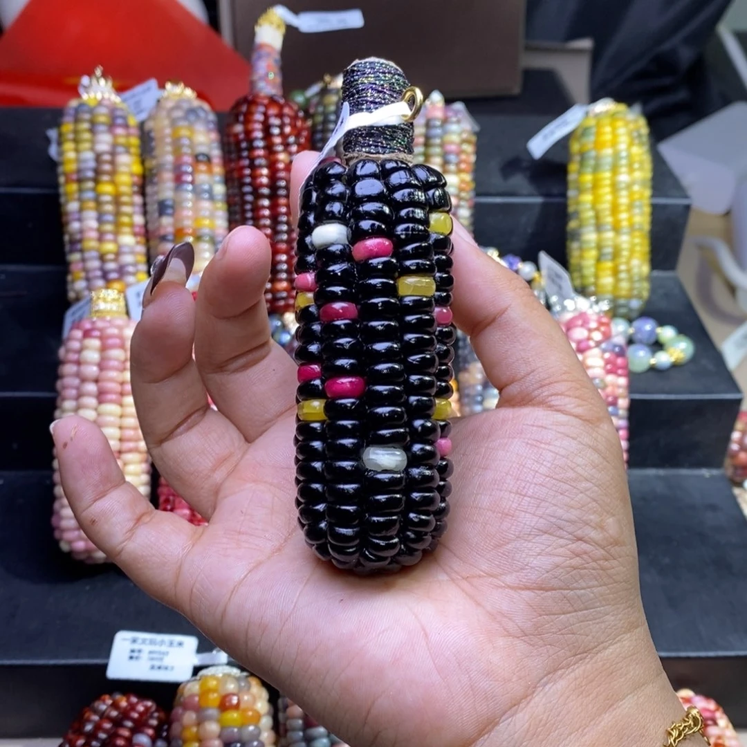 玉岩*文玩玉米黑糖豆