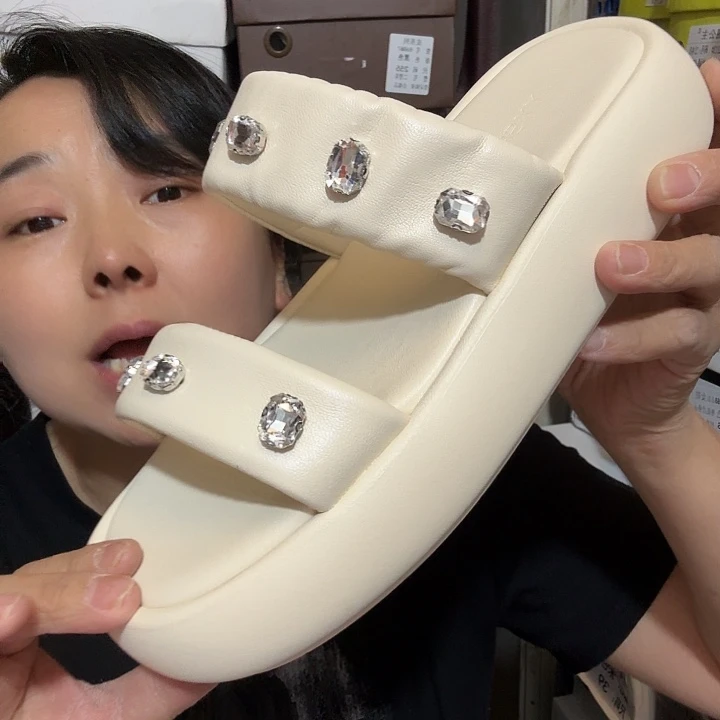 久***瘾包头凉鞋1008白39