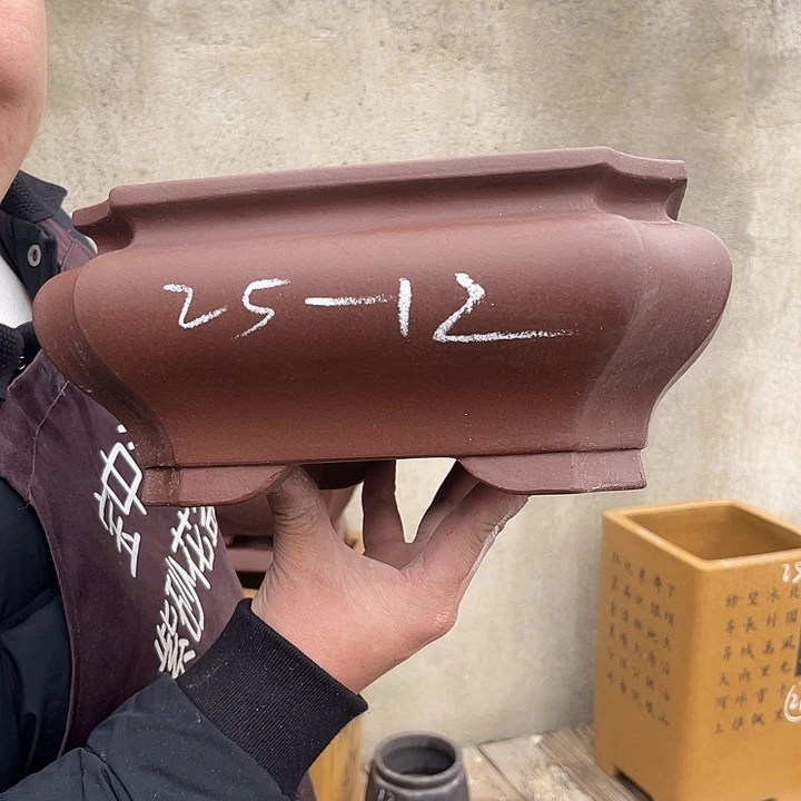 紫砂花盆紫砂等传统