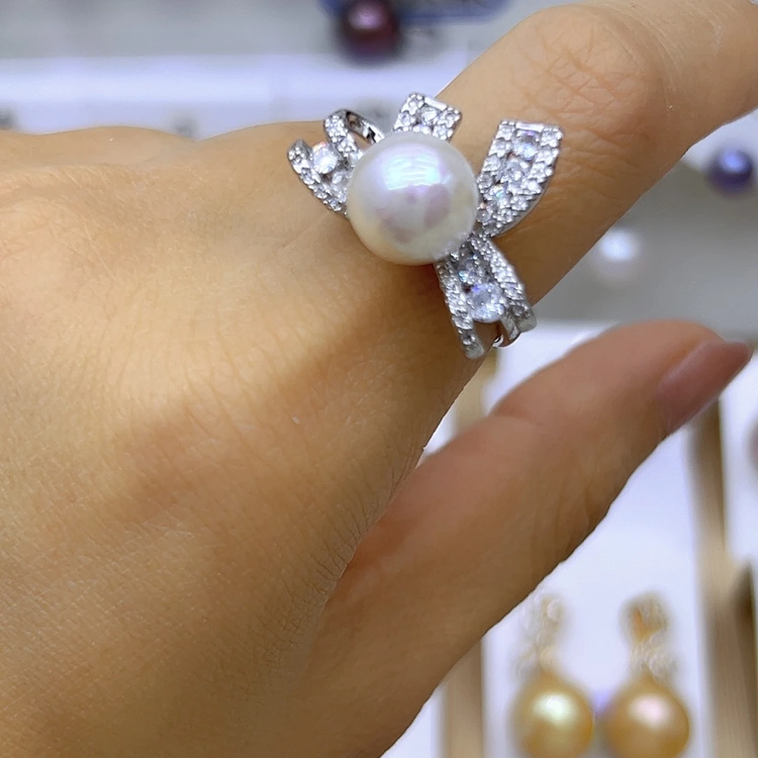 未镶嵌耳饰淡水珍珠