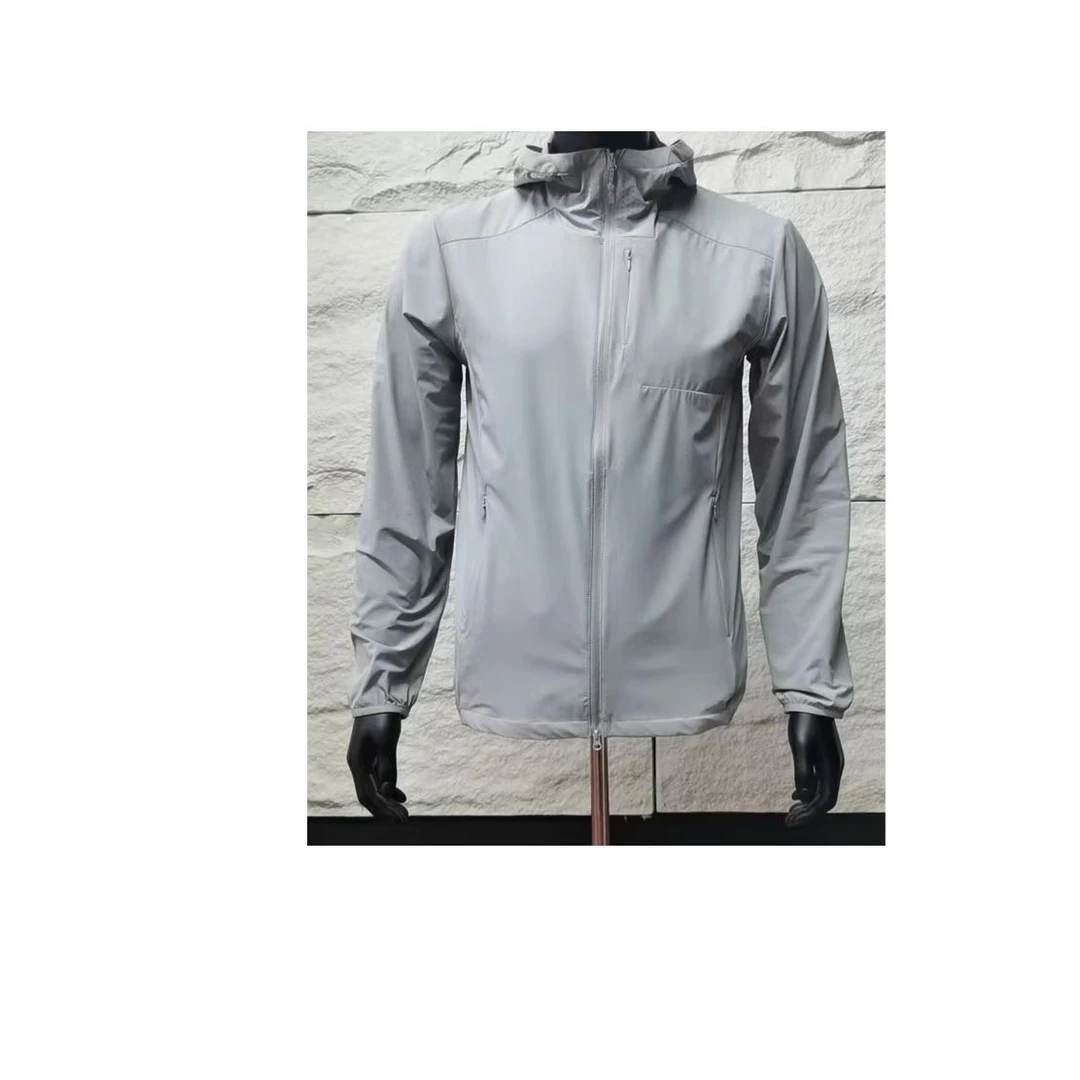 高端户外男女透气冲锋风壳防晒衣11