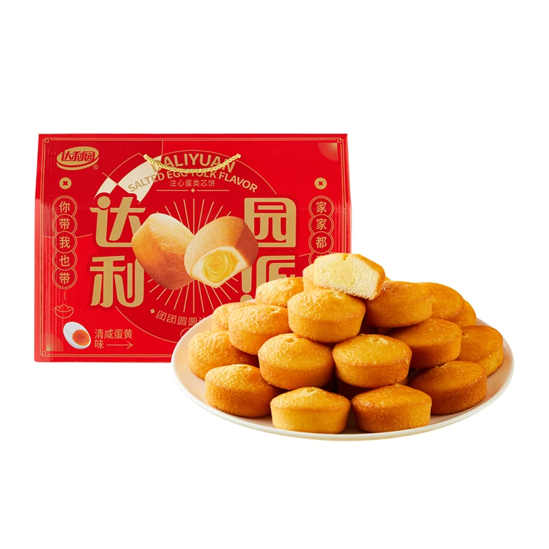 达利园蛋黄派咸蛋黄味1.03kg/盒