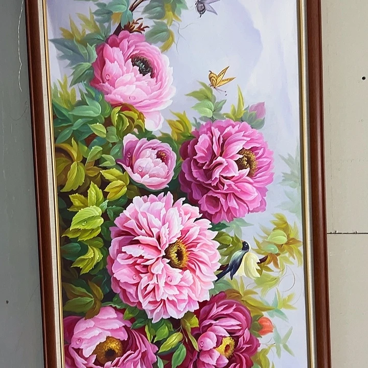 油画会一直仔仔细细