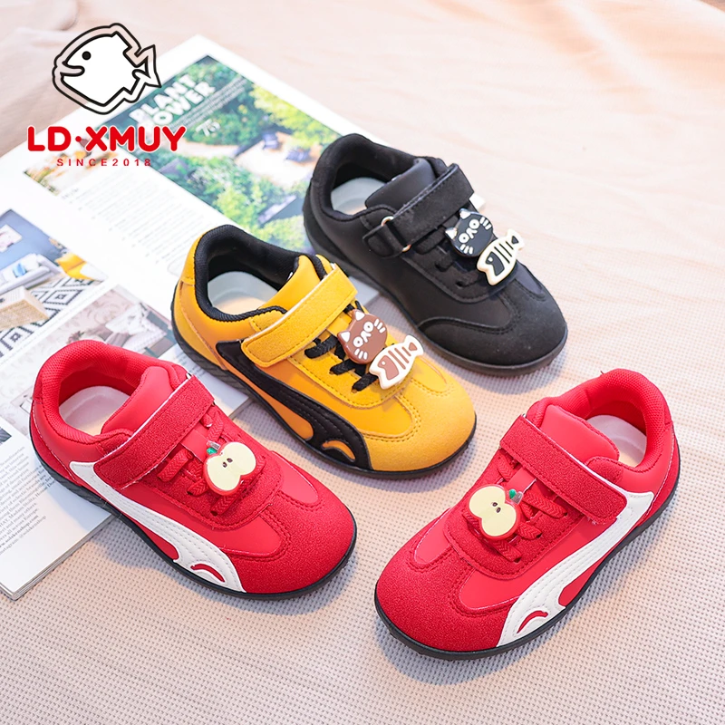 【小苹果】2025春秋儿童鞋子男童阿甘鞋百搭板鞋女童软底秋季学生开