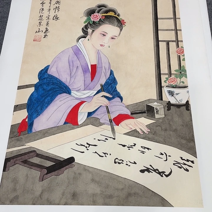 国画今天早上国画作品欣赏