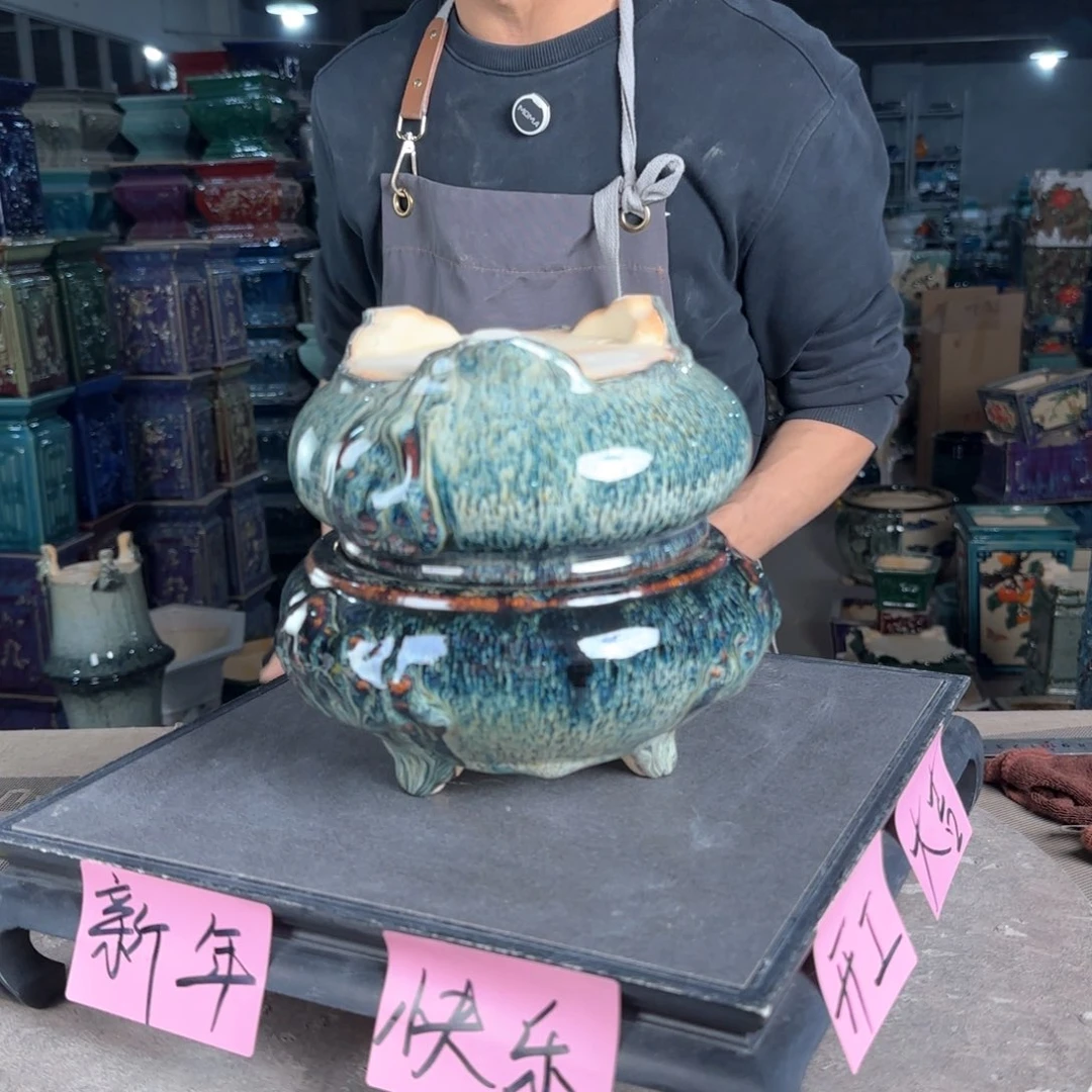 一风堂石湾花盆。