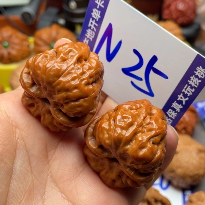 文玩核桃把件蛙蛙35