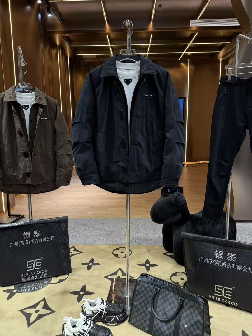 supercolor【极简假两件羽绒服】25ss//男女同款潮流假两件羽绒服 6