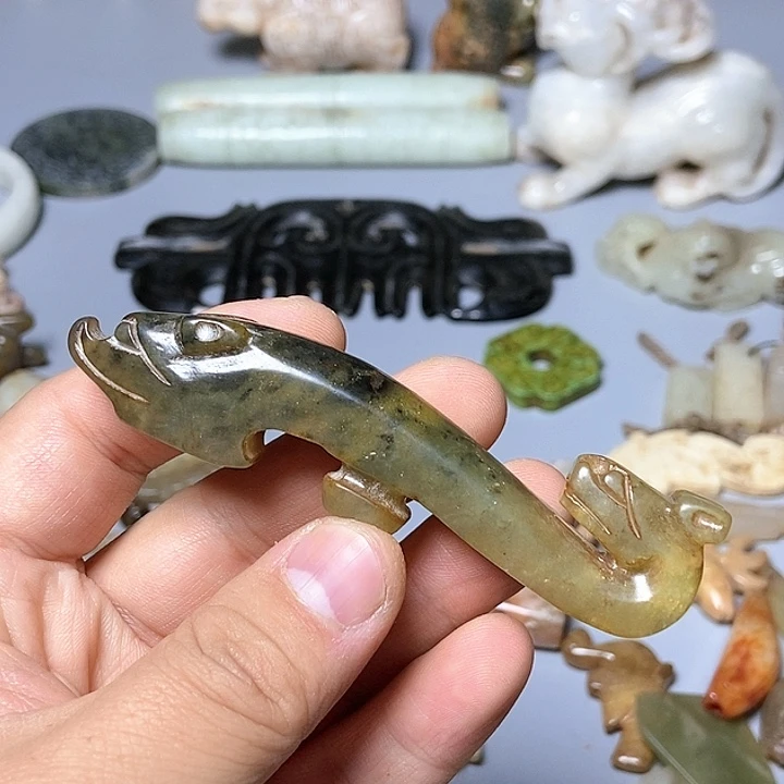 和田玉未镶嵌颈饰139