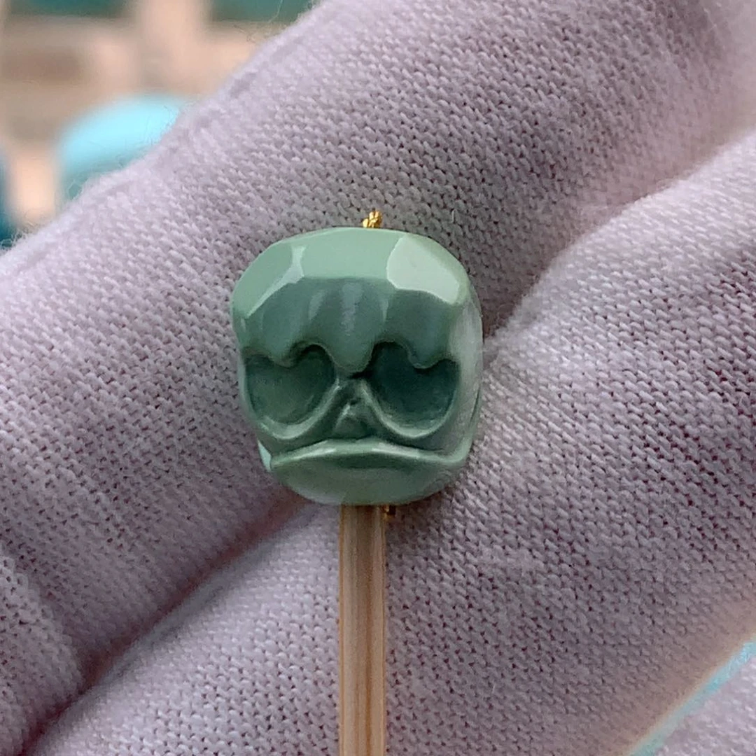 未镶嵌绿松石珠宝奇石