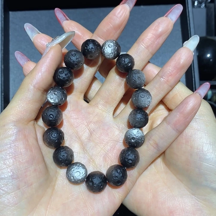 黑曜岩手链未镶嵌W**o