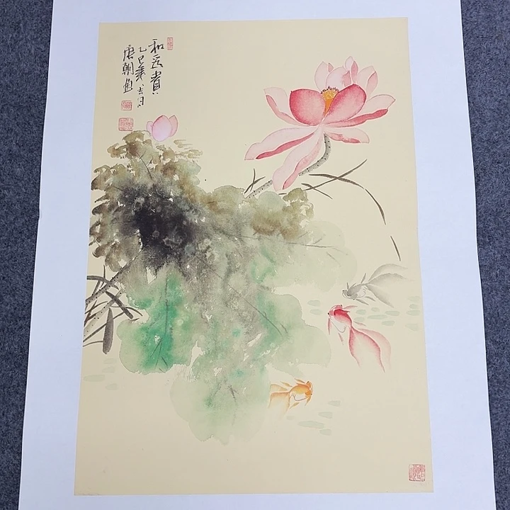 国画手绘国画作品