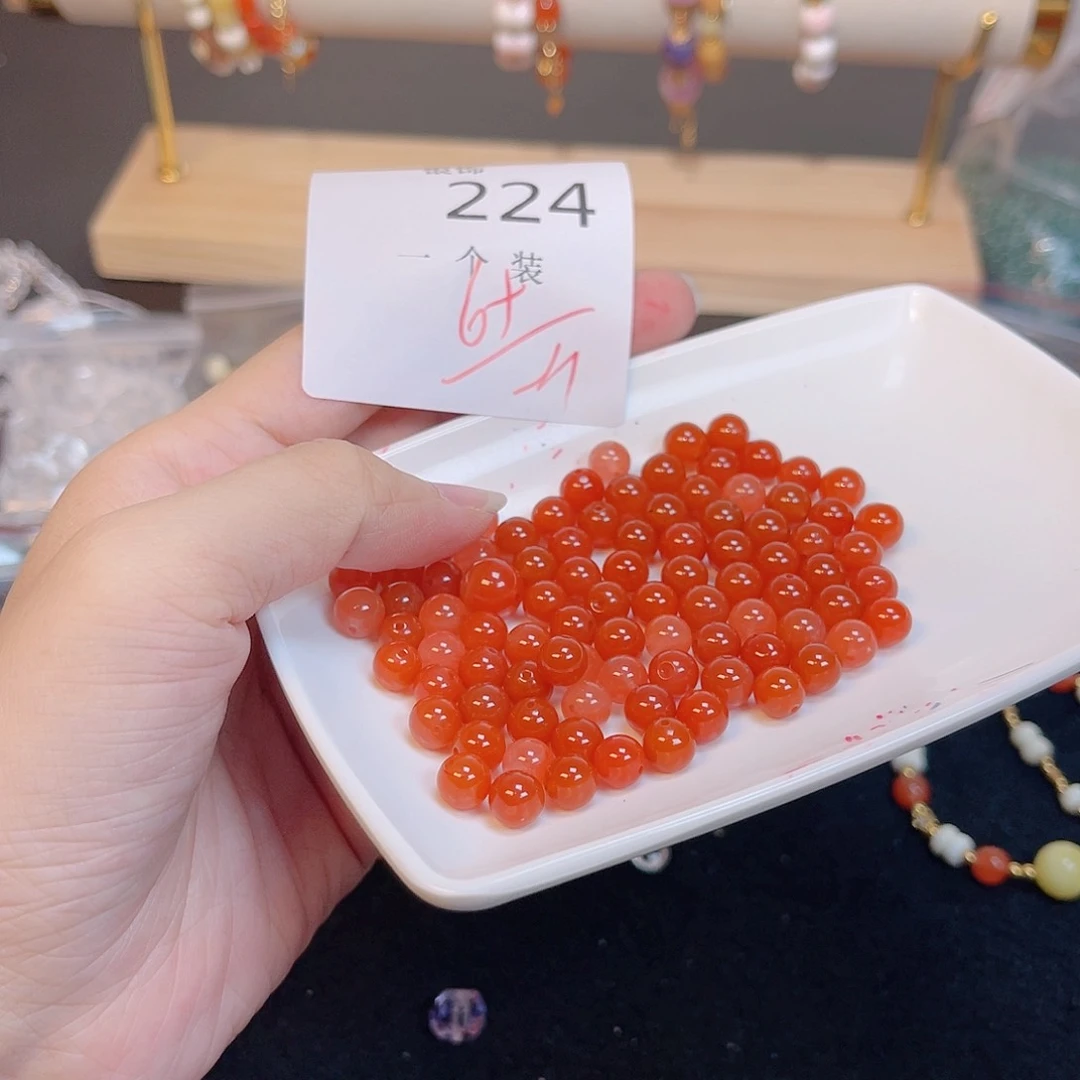 水晶珠宝半成品未镶嵌224 。