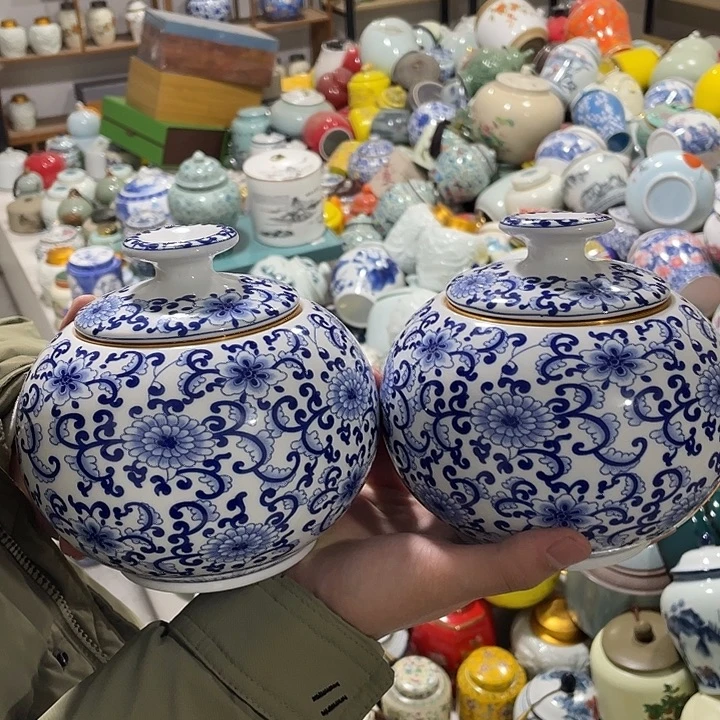 陶瓷罐茶叶罐密封罐