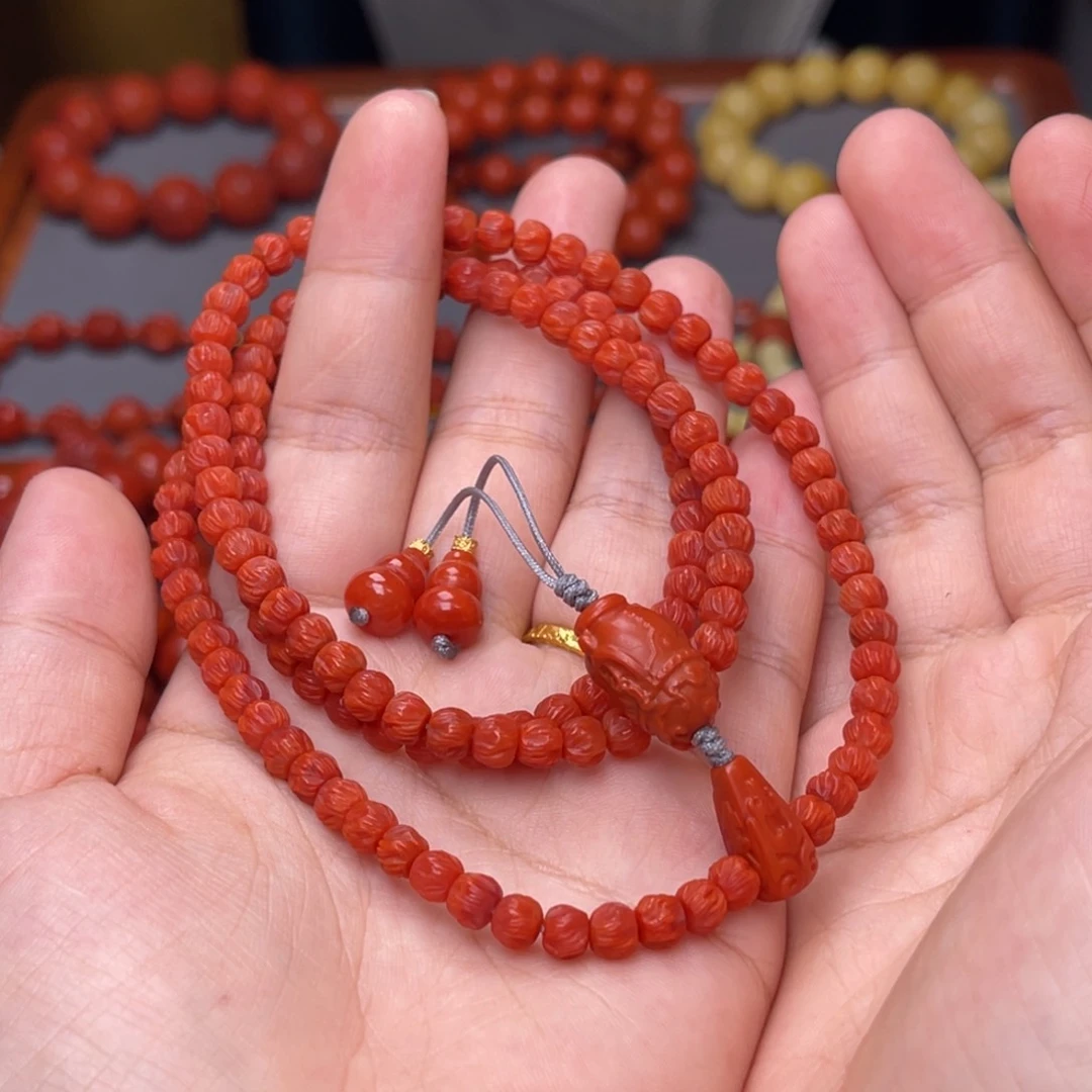 南红玛瑙配饰卡5尺寸➕未镶嵌黑***朵