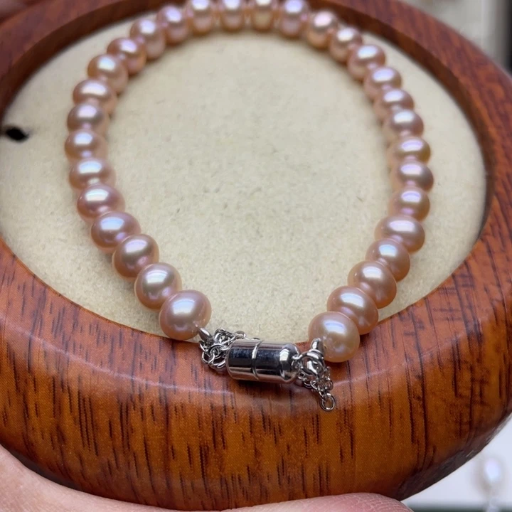 淡水珍珠手链未镶嵌星*