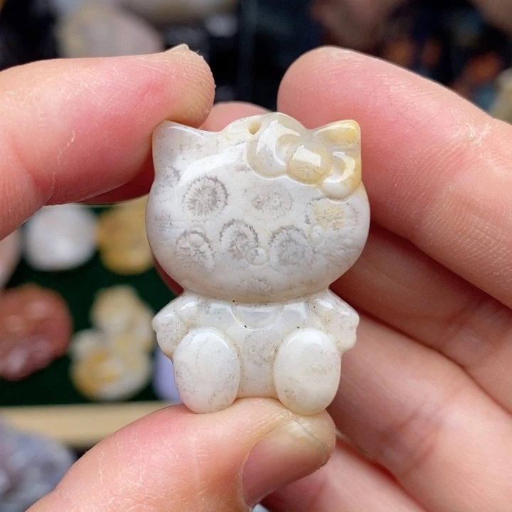 硅化珊瑚（珊瑚玉）手镯未镶嵌