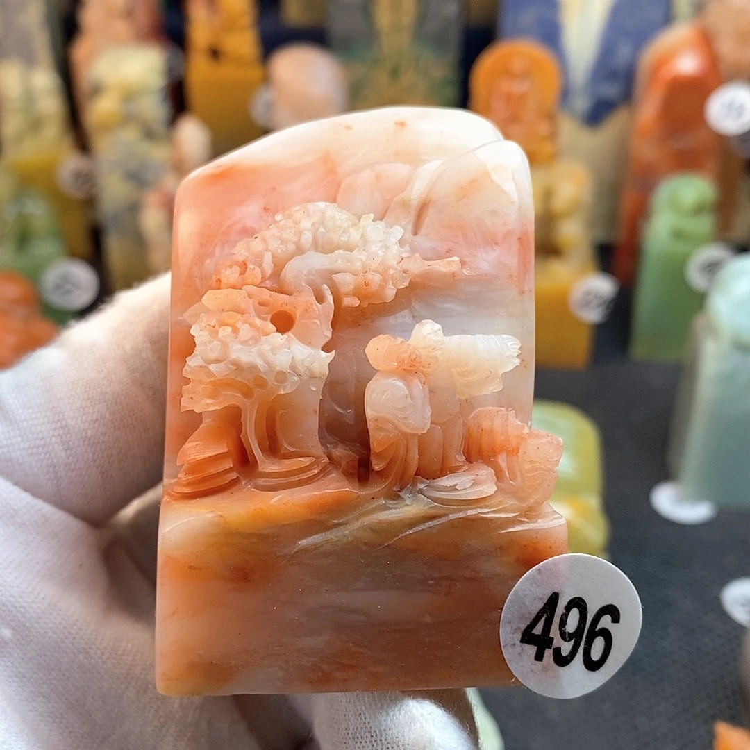 老挝石篆刻作品展，