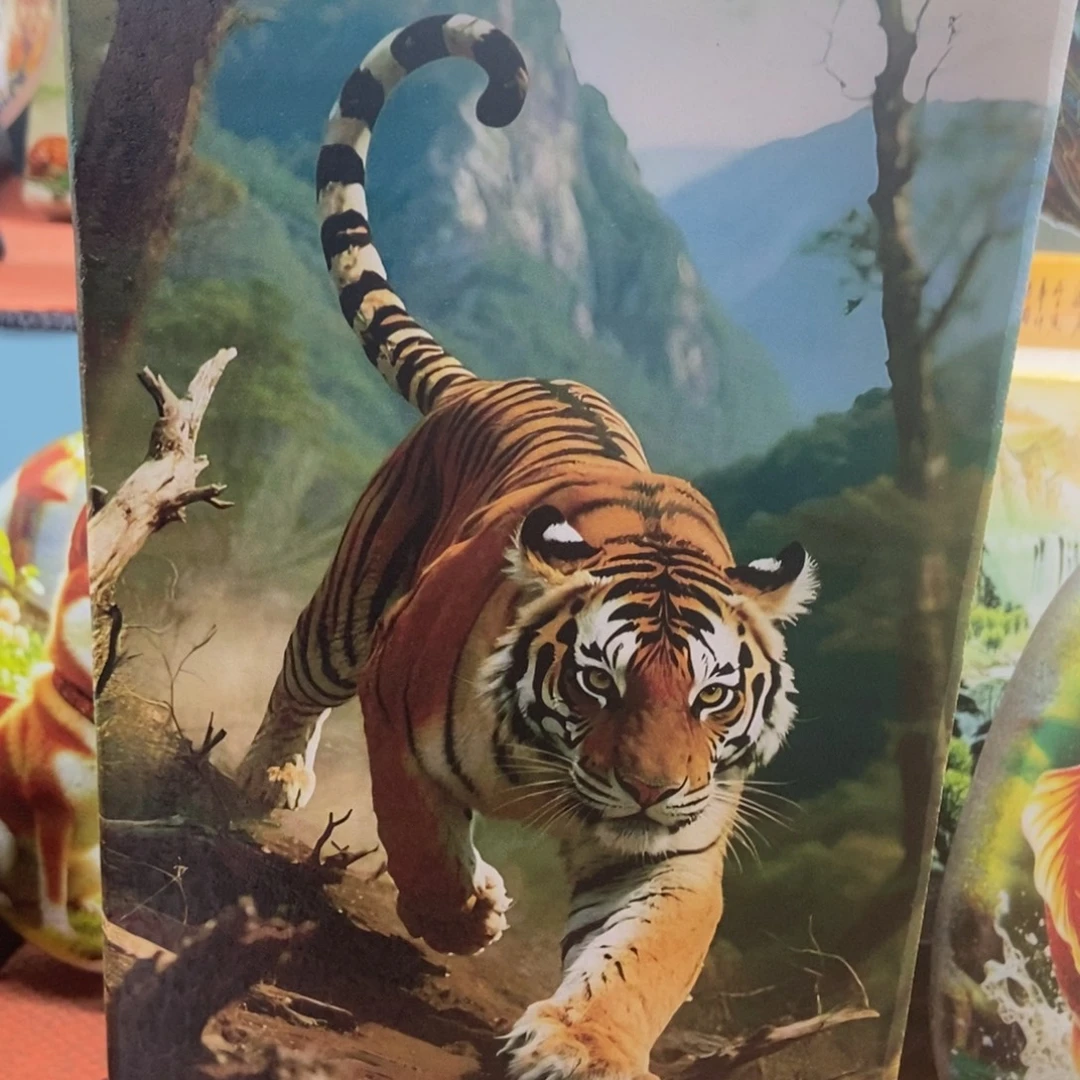 石材老虎摆件这么美