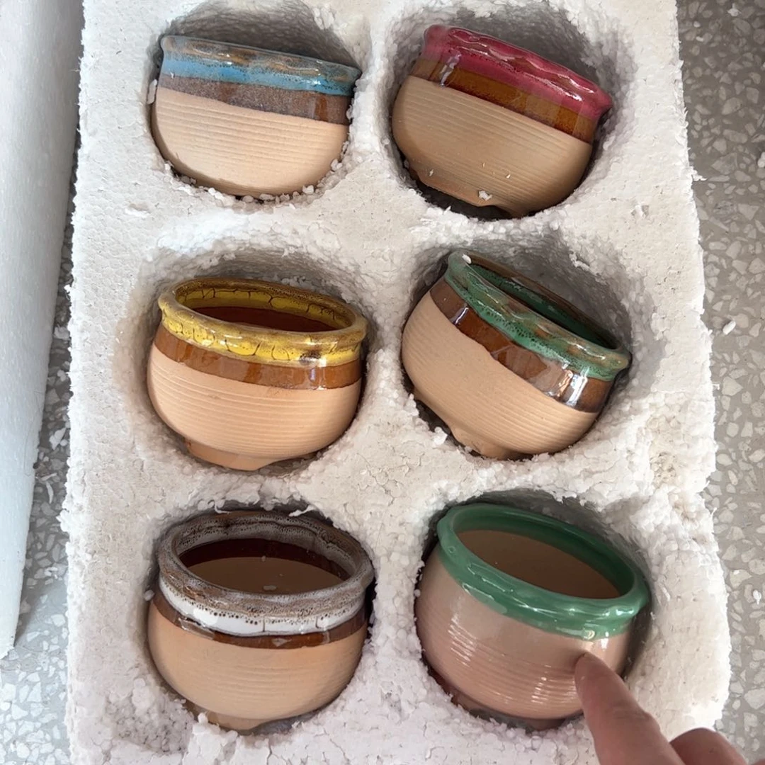 陶瓷多肉小花盆@@1