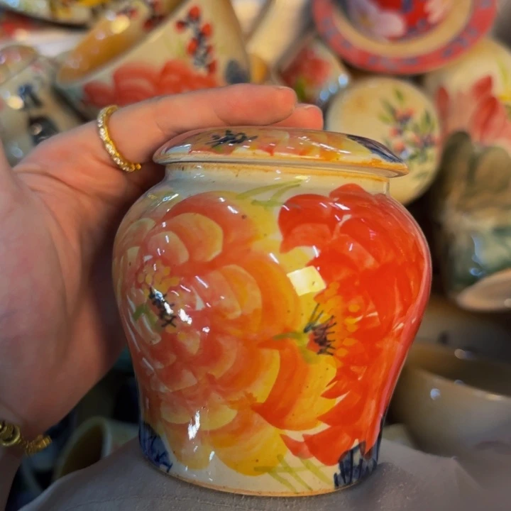 瓷片景德镇陶瓷手工手绘