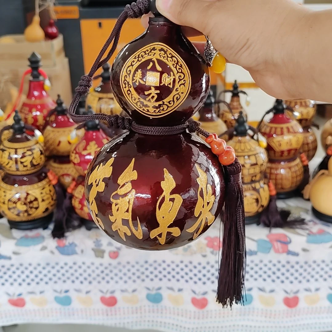 紫气东来热水酒葫芦容量1斤左右