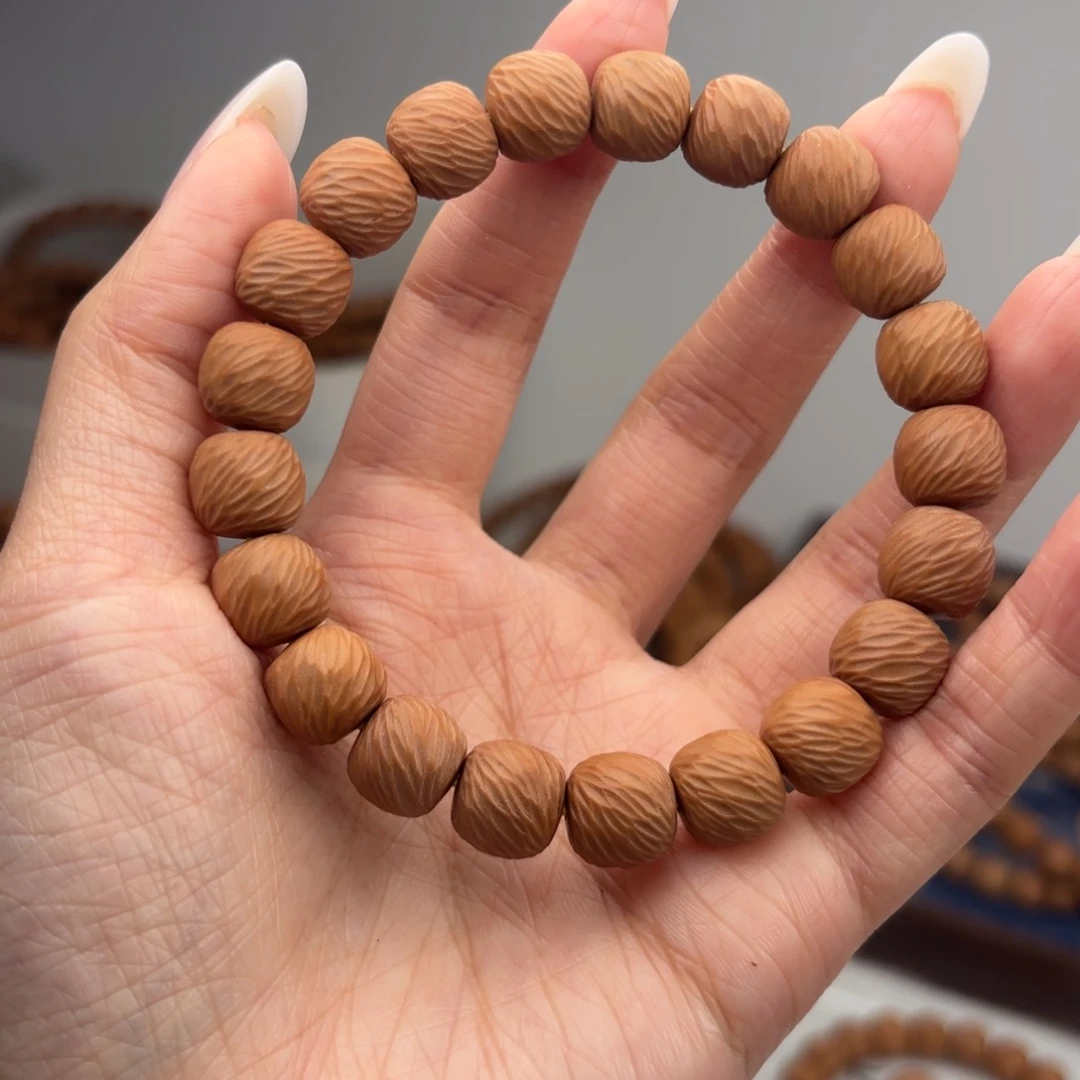 猴头核桃手串无暇泛油云锦10-11+福利价