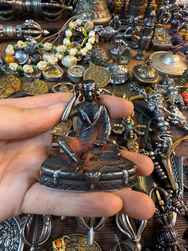 藏式天铁金刚杵挂件