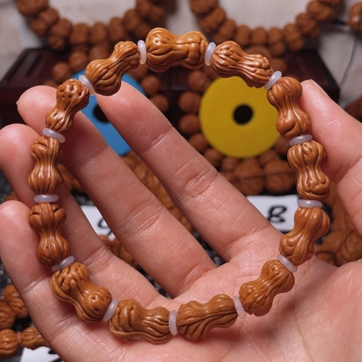 用***1吊坠桃核龙纹桃核