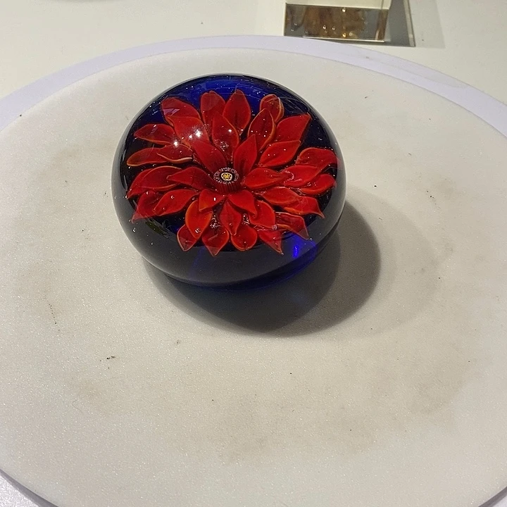 琉璃纯手工灯工花球