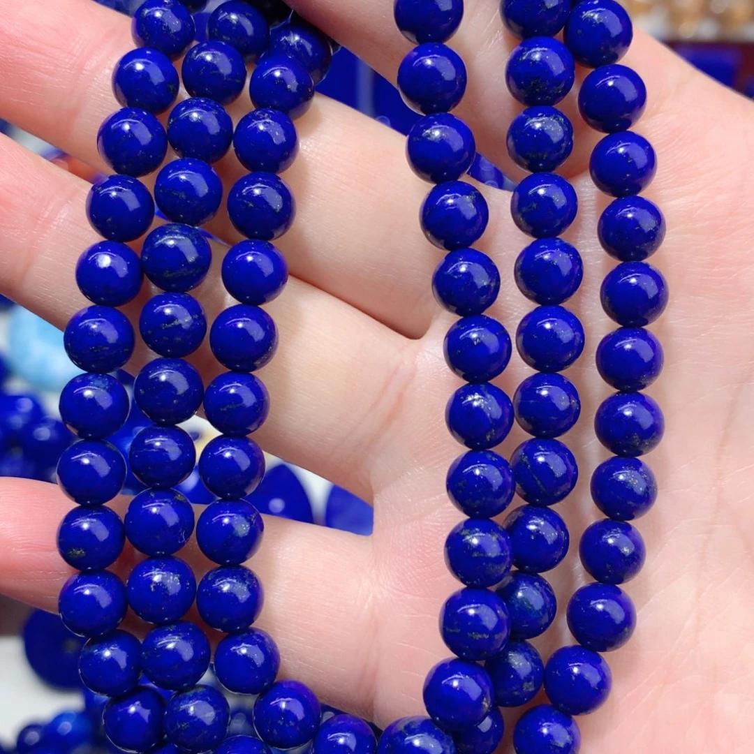 青金石未镶嵌6.6m108手链