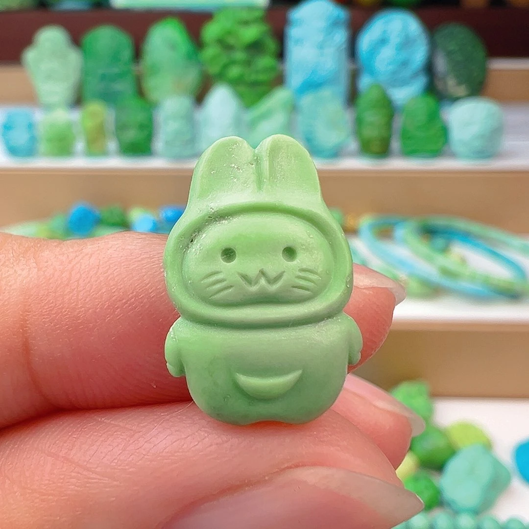 未镶嵌绿松石项链