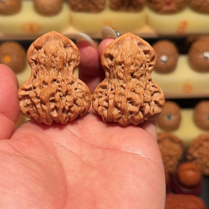 桃核把件精品葫芦43尺