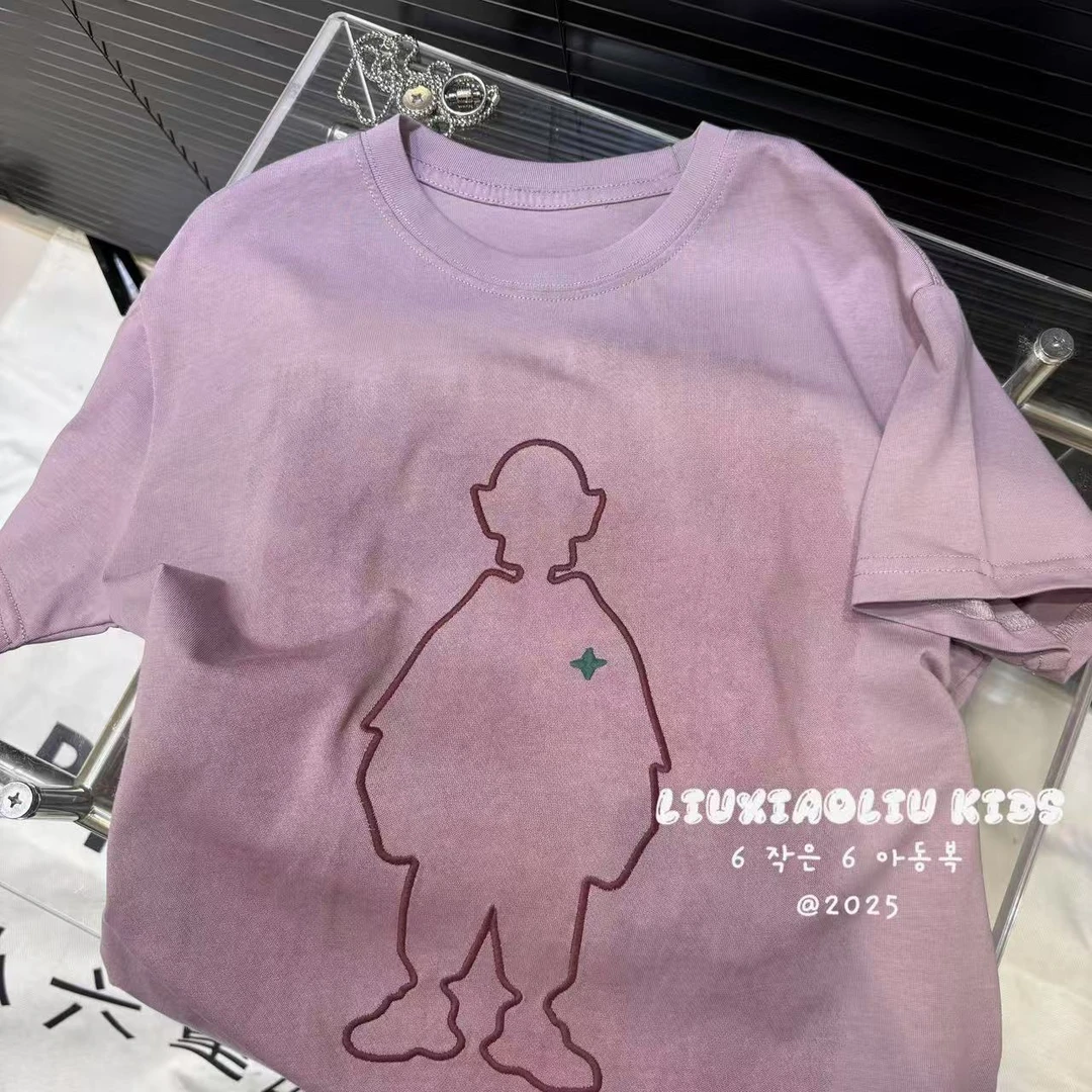 杭州六小六正版 BY LIUXIAOLIU 夏季儿童短袖19120
