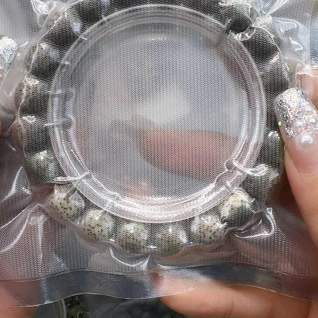 星月菩提手串270高端卡姿兰绿包白星月菩提11桶单圈