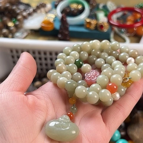 滴血莲花菩提吊坠