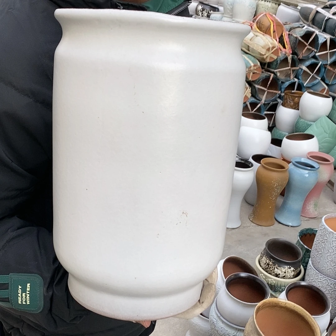 紫砂花盆正品口20高32