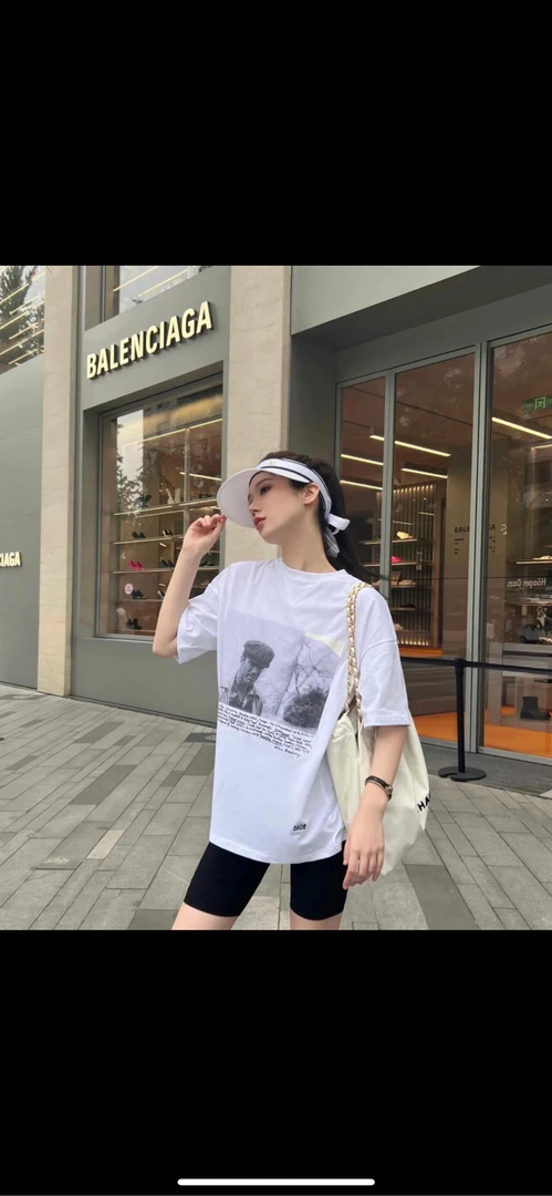 （jp）111 Dior 迪奥 人像字母印花短袖 L码 全新/7300