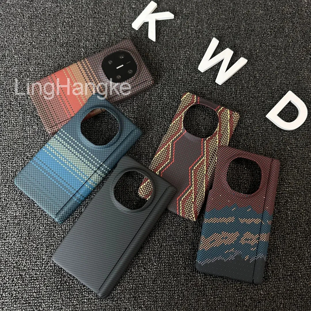 碳纤维纹理折叠适用华为MateX6手机壳中轴荣耀MagicV5三星zfold7