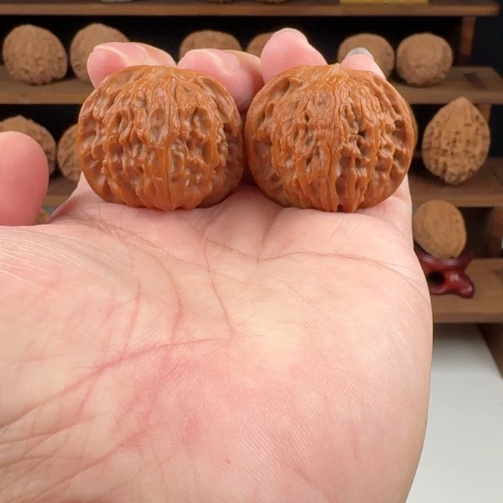 t***s手串文玩核桃磨盘磕尖38/36.5/32