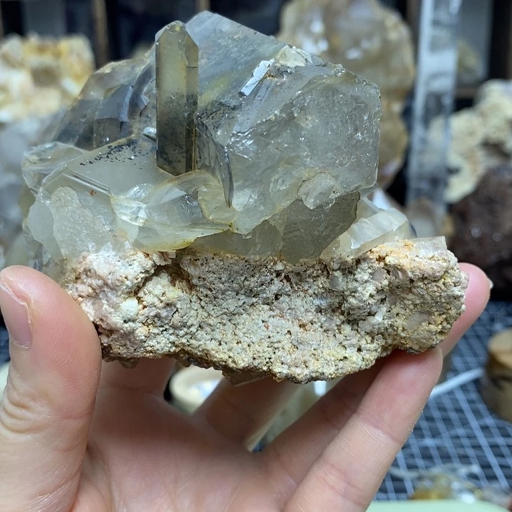 水晶水晶柱未镶嵌旧**看