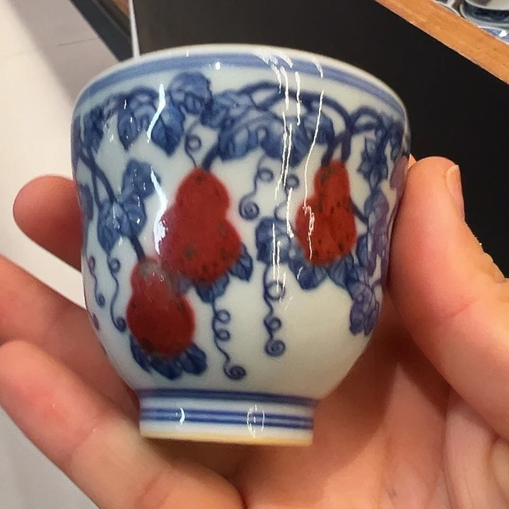 臻玉古坊原矿孔雀石釉里红