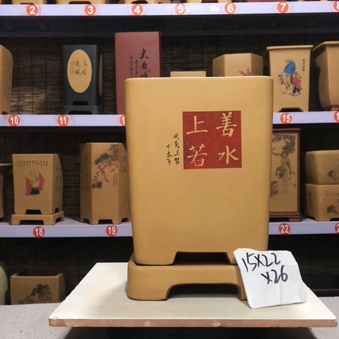 【闪购商品】紫砂花盆晨*手工制作