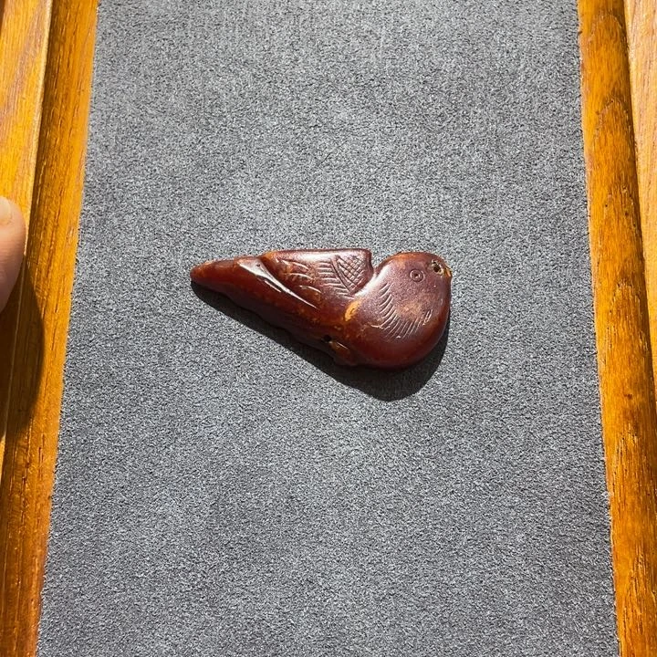 蜜蜡颈饰未镶嵌老蜜蜡汉传帽花