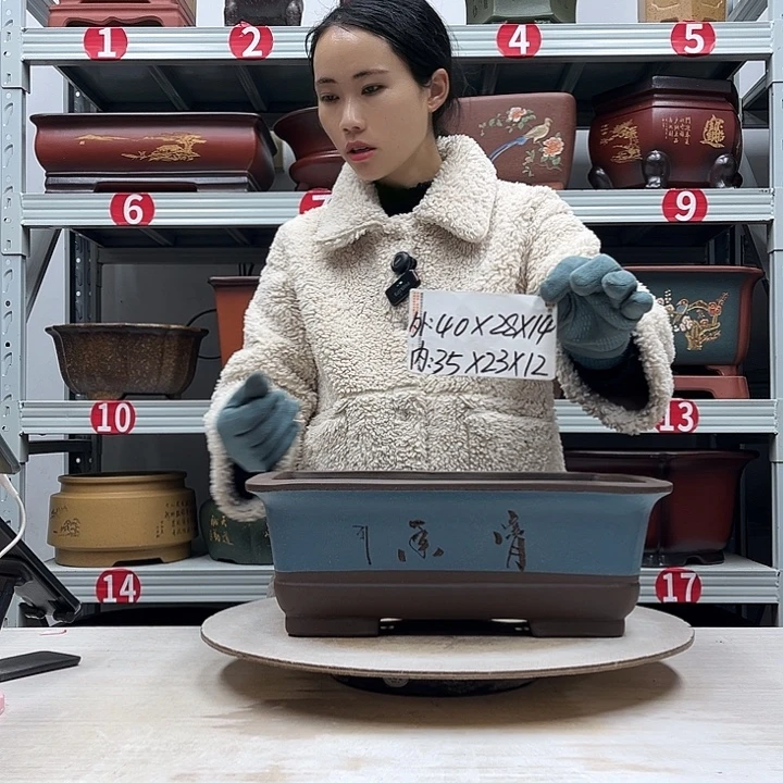 紫砂花盆紫砂花盆